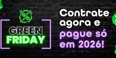 Black Friday Green: contrate o Total Pass agora e só pague em 2026!